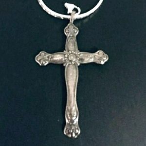 Sterling Silver cross pendant